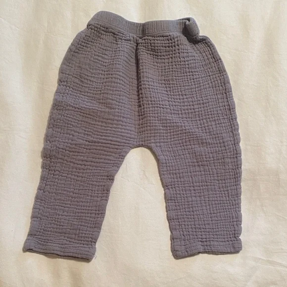 Baby Gauze Cotton Pants - Picture 4 of 8